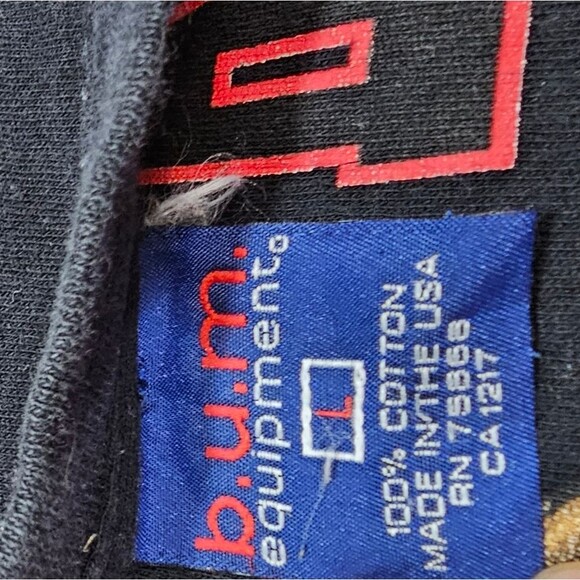 VINTAGE BUM SPRING RALLY BIKER SHIRT - Picture 3 of 3